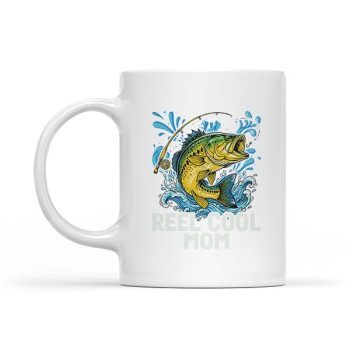 Homepage 41 Reel Mom Fishing Mom Vintage Mug