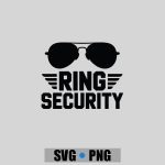 Ring Security Art For Ring Bearer Wedding PNG SVG