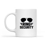 Ring Security Art For Ring Bearer Wedding Mug