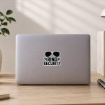 Ring Security Art For Ring Bearer Wedding Sticker