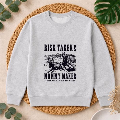 Risk Taker Mommy Maker Break Her Bed Not Her Heart Cow PNG SVG 2 Risk Taker Mommy Maker Break Her Bed Not Her Heart Cow PNG SVG