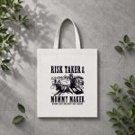 Risk Taker Mommy Maker Break Her Bed Not Her Heart Cow PNG SVG