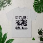 Risk Taker Mommy Maker Break Her Bed Not Her Heart Cow PNG SVG