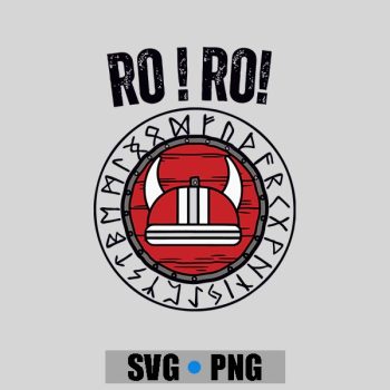Ro Ro Norway Viking Ship Norwegian Soccer Football Fan PNG SVG