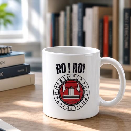 Ro Ro Norway Viking Ship Norwegian Soccer Football Fan Mug 2 Ro Ro Norway Viking Ship Norwegian Soccer Football Fan Mug
