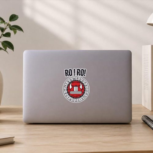 Ro Ro Norway Viking Ship Norwegian Soccer Football Fan Sticker