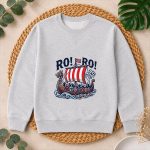 Ro Ro Norway Viking Ship Soccer Norwegian Fan Triblend PNG SVG