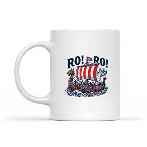 Ro Ro Norway Viking Ship Soccer Norwegian Fan Triblend Mug 1 Ro Ro Norway Viking Ship Soccer Norwegian Fan Triblend Mug