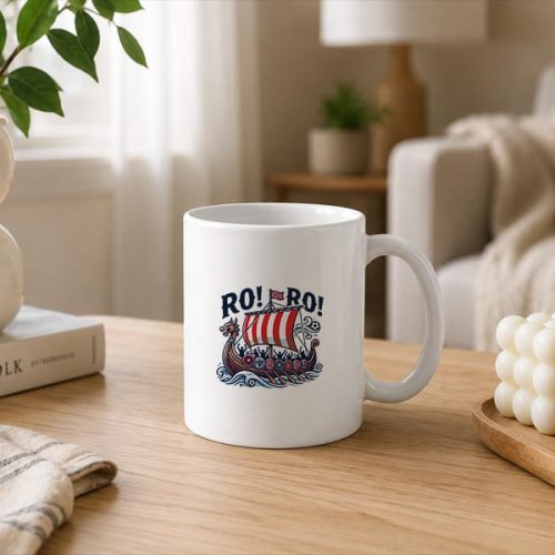 Ro Ro Norway Viking Ship Soccer Norwegian Fan Triblend Mug 3 Ro Ro Norway Viking Ship Soccer Norwegian Fan Triblend Mug
