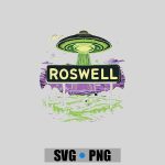 Roswell New Mexico Alien Abduction Ufo Encounter PNG SVG