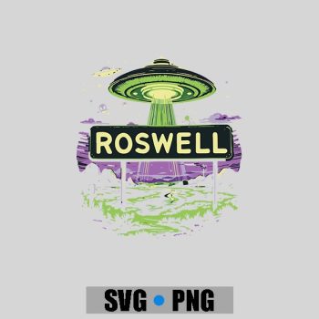 Roswell New Mexico Alien Abduction Ufo Encounter PNG SVG