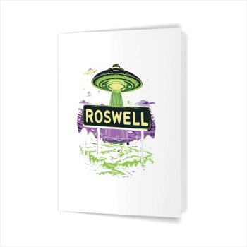 Roswell New Mexico Alien Abduction Ufo Encounter Greeting Card