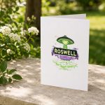 Roswell New Mexico Alien Abduction Ufo Encounter Greeting Card