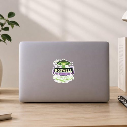 Roswell New Mexico Alien Abduction Ufo Encounter Sticker 3 Roswell New Mexico Alien Abduction Ufo Encounter Sticker