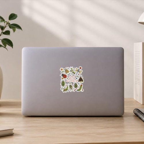 Sad Bug Summer Insect Inspired Indie Aesthetic Sticker 3 Sad Bug Summer Insect Inspired Indie Aesthetic Sticker