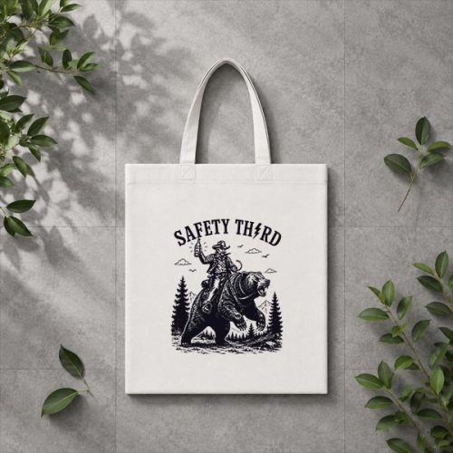 Safety Third Grizzly Bear Nature Crazy PNG SVG