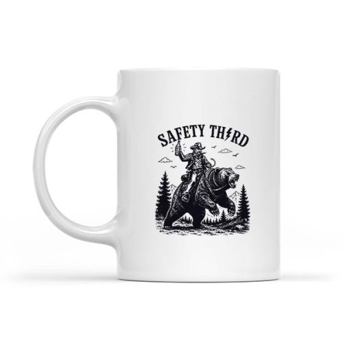 Safety Third Grizzly Bear Nature Crazy Mug 1 Safety Third Grizzly Bear Nature Crazy Mug