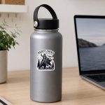Safety Third Grizzly Bear Nature Crazy Sticker