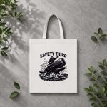 Safety Third Sarcastic Nautical Whale Rider Joke PNG SVG