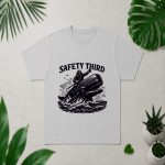 Safety Third Sarcastic Nautical Whale Rider Joke PNG SVG