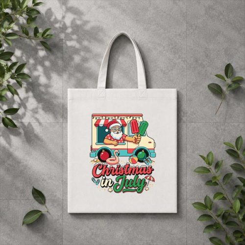 Santa Flamingo Popsicle Christmas In July PNG SVG