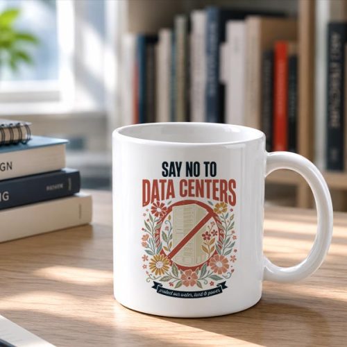 Say No To Data Centers Mug