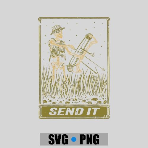 Send It Bowfishing Skeleton Outdoor Adventure Art PNG SVG 1 Send It Bowfishing Skeleton Outdoor Adventure Art PNG SVG