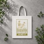 Send It Bowfishing Skeleton Outdoor Adventure Art PNG SVG