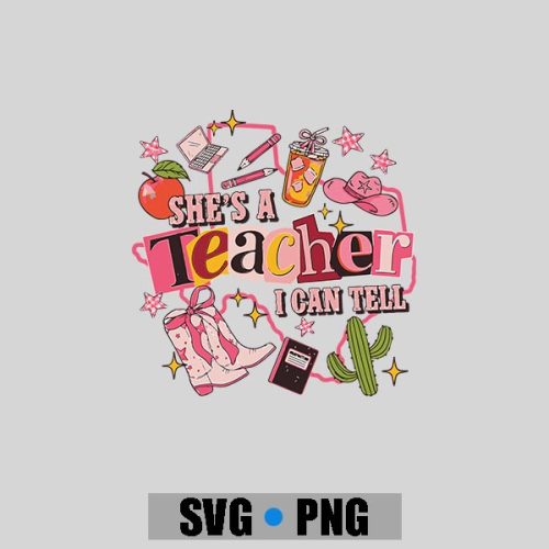 Shes A Teacher I Can Tell Western Classroom PNG SVG 1 Shes A Teacher I Can Tell Western Classroom PNG SVG