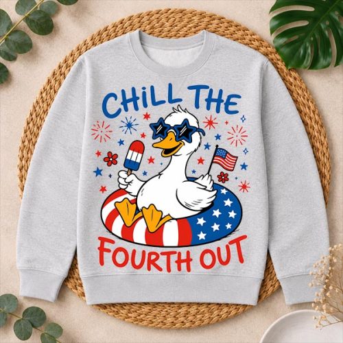 Silly Goose 4th of July Patriotic Chill The Fourth Out PNG SVG 2 Silly Goose 4th of July Patriotic Chill The Fourth Out PNG SVG
