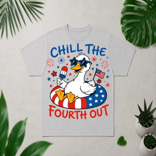 Silly Goose 4th of July Patriotic Chill The Fourth Out PNG SVG 4 Silly Goose 4th of July Patriotic Chill The Fourth Out PNG SVG