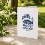 Simon Peter Seafood Christian Fishing Greeting Card