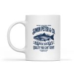 Simon Peter Seafood Christian Fishing Mug
