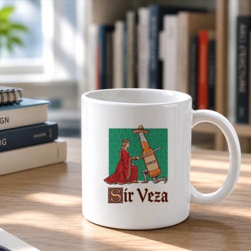 Sir Veza Knight Pun Meme Sombrero Cinco De Mayo Mug 2 Sir Veza Knight Pun Meme Sombrero Cinco De Mayo Mug
