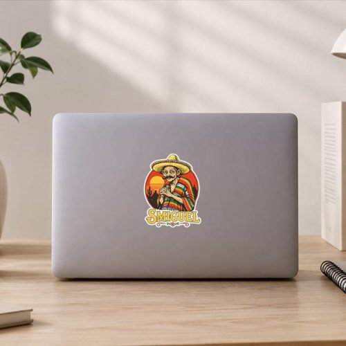 Smiguel Mexican Sombrero Mexican Culture Mashup Sticker 3 Smiguel Mexican Sombrero Mexican Culture Mashup Sticker