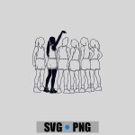 Sophie Pointing Basketball Vintage PNG SVG