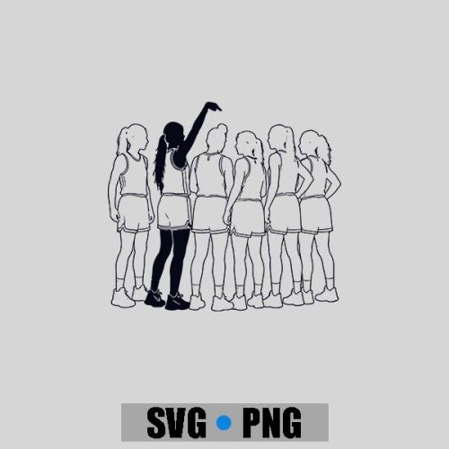 Sophie Pointing Basketball Vintage PNG SVG