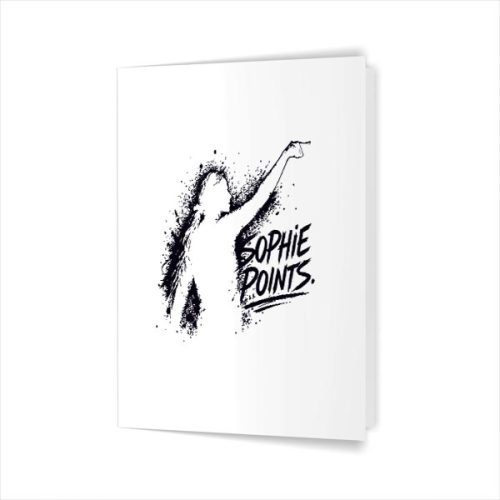Sophie Pointing Basketball Vintage Greeting Card 1 Sophie Pointing Basketball Vintage Greeting Card