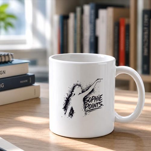 Sophie Pointing Basketball Vintage Mug