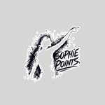 Sophie Pointing Basketball Vintage Sticker