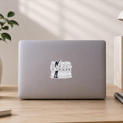 Sophie Pointing Basketball Vintage Sticker 3 Sophie Pointing Basketball Vintage Sticker