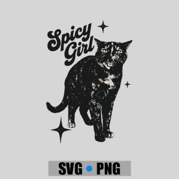 Homepage 61 Spicy Girl Tortie Cat Feline Attitude PNG SVG