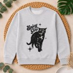 Spicy Girl Tortie Cat Feline Attitude PNG SVG