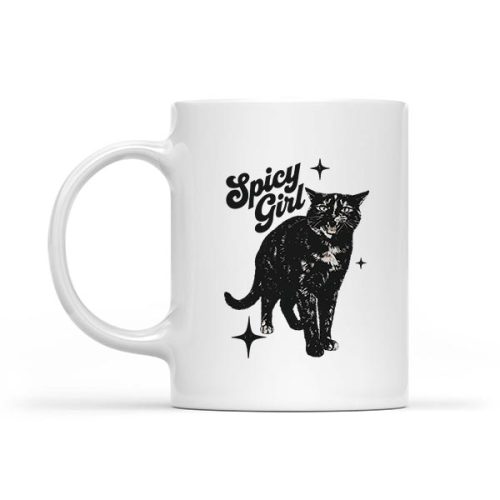 Spicy Girl Tortie Cat Feline Attitude Mug 1 Spicy Girl Tortie Cat Feline Attitude Mug