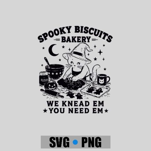 Spooky Biscuits Bakery Black Cat Halloween Pumpkin PNG SVG 1 Spooky Biscuits Bakery Black Cat Halloween Pumpkin PNG SVG