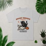 Spooky Biscuits Bakery Black Cat Halloween Pumpkin PNG SVG