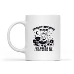 Spooky Biscuits Bakery Black Cat Halloween Pumpkin Mug