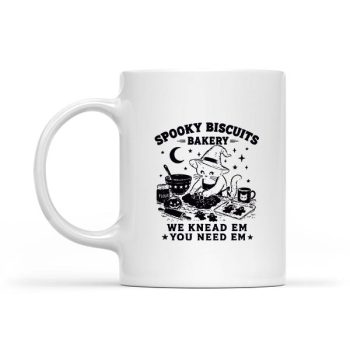 Homepage 189 Spooky Biscuits Bakery Black Cat Halloween Pumpkin Mug