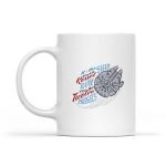 Star Wars Kessel Run Millennium Falcon 4th Of July Mug
