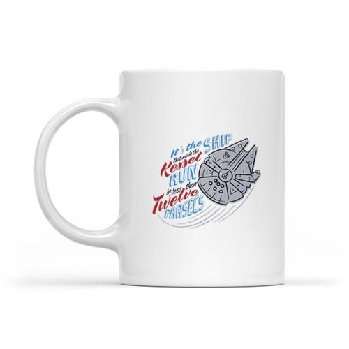 Star Wars Kessel Run Millennium Falcon 4th Of July Mug 1 Star Wars Kessel Run Millennium Falcon 4th Of July Mug